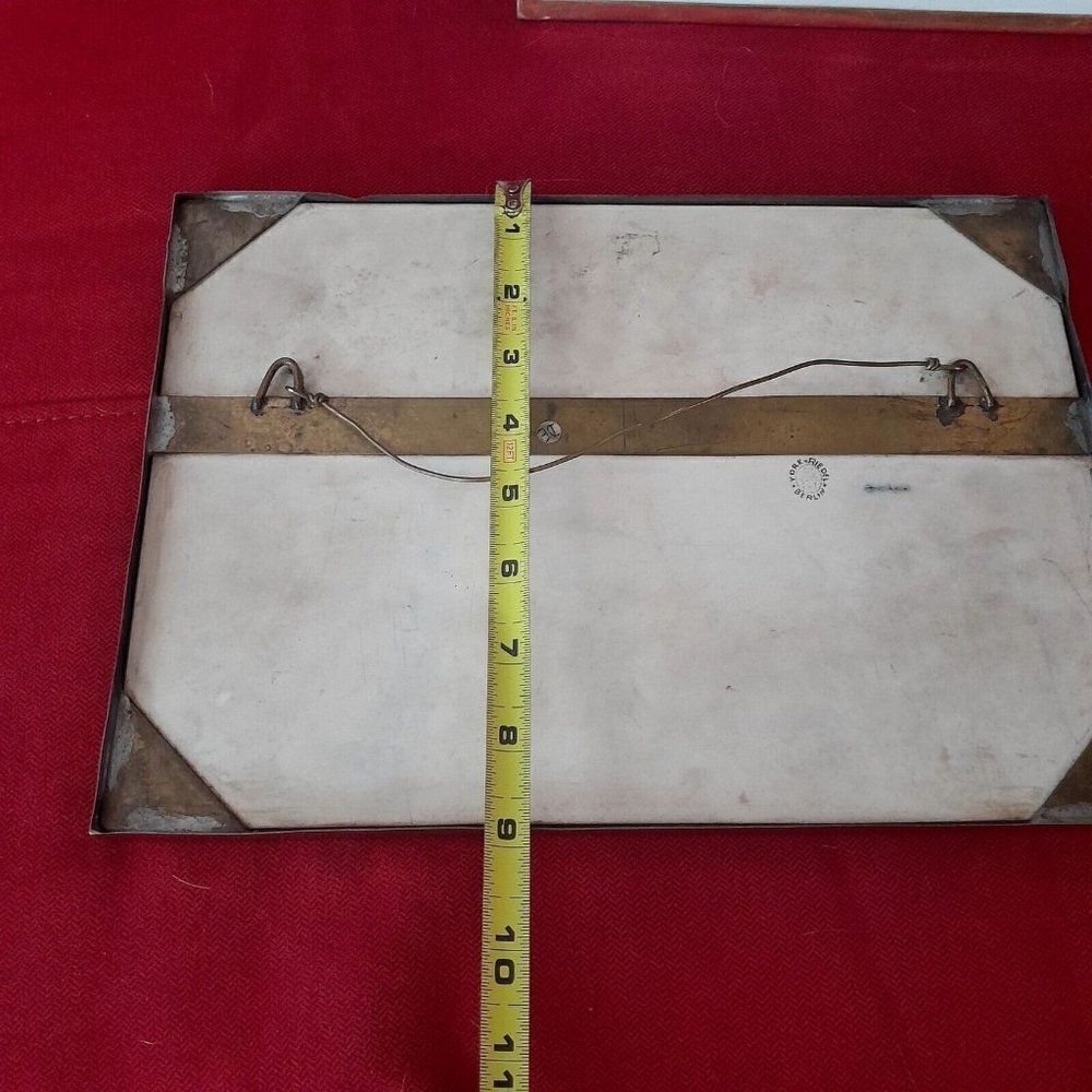 VTG Set Porcelain Horse Equestrian Wall Tiles Germany Y.R. Riedel York Berlin - Picture 14 of 15